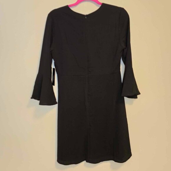 Lulus Center of Attention Black Flounce Sleeve Dress - Picture 10 of 11